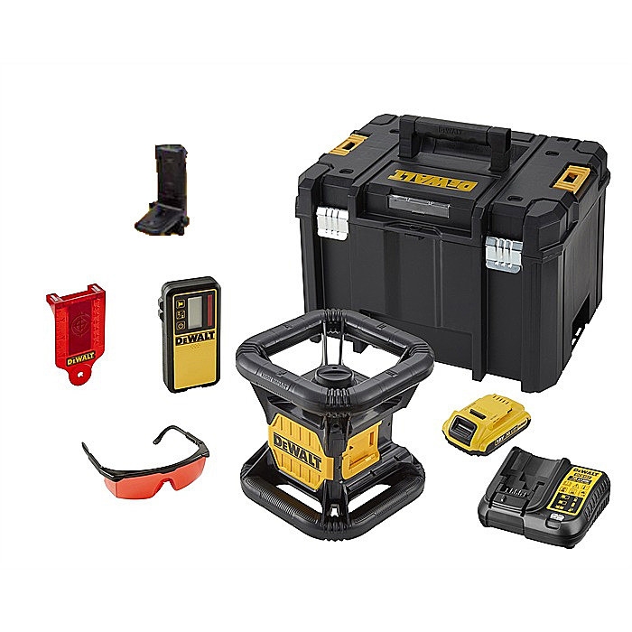 DeWalt DCE074D1R-QW 18V 2.0Ah Li-Ion Fully automatic rotating red laser(indoor)