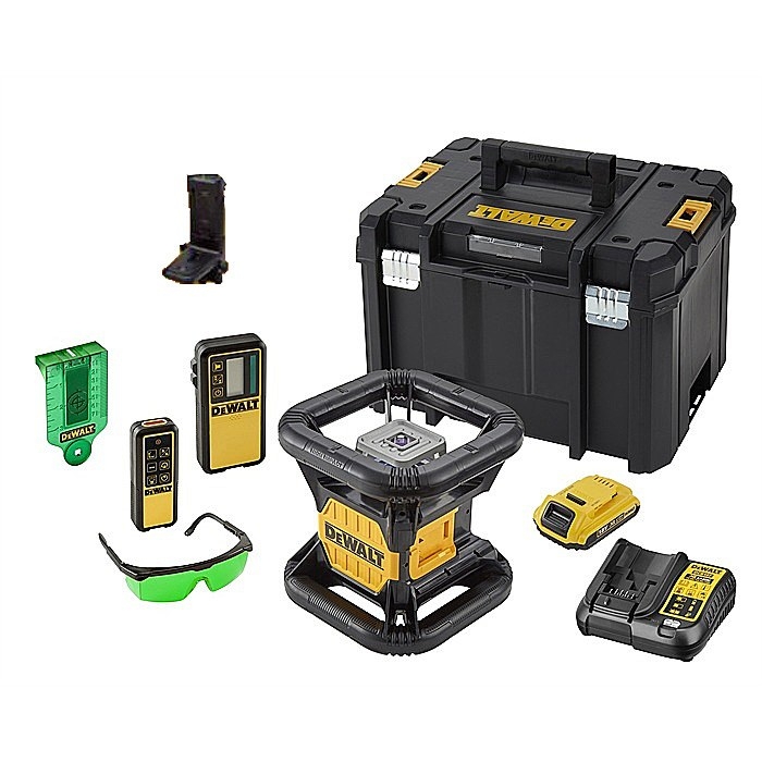 DeWalt DCE079D1G-QW 18V 2.0Ah Li-Ion Fully automatic rotating green laser (outdoor)