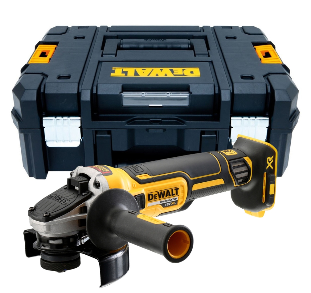 DeWalt DCG405NT-XJ XR 18V Cordless Angle Grinder 125 mm excl. batteries and charger in TSTAK