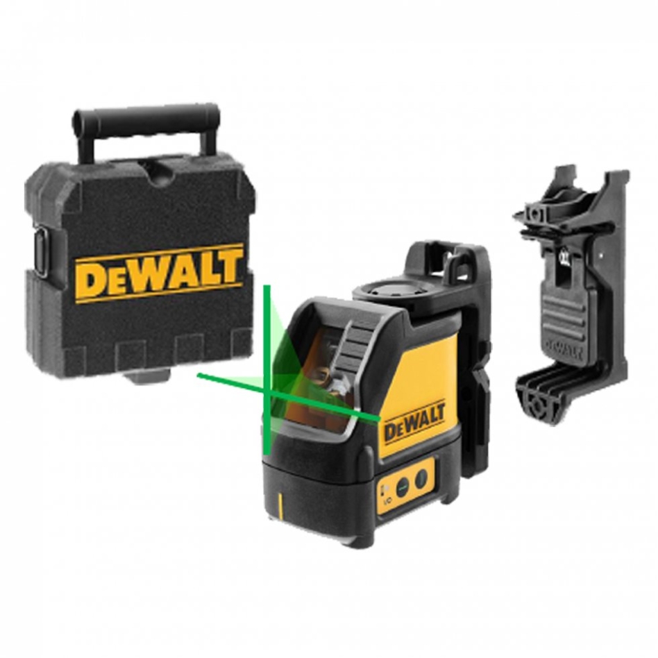 DeWalt DW088CG-XJ Cross line laser 2 lines Green