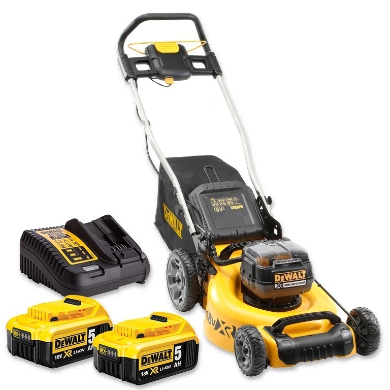 DeWalt DCMW564P2-QW cordless lawn mower 48 cm 2 x 18V 5.0Ah Li-Ion
