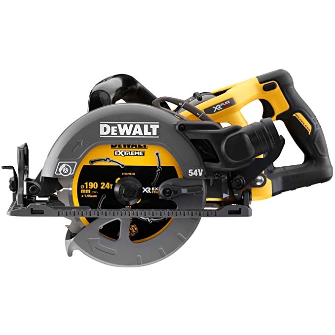 DeWalt DCS577N-XJ XR FlexVolt 54 Volt Circular Saw 190 mm excl. batteries and charger