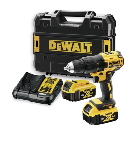 DeWALT DCD777M2T-QW Cordless Drill Driver 18V Li-Ion with 2 batteries 4.0 Ah in TSTAK