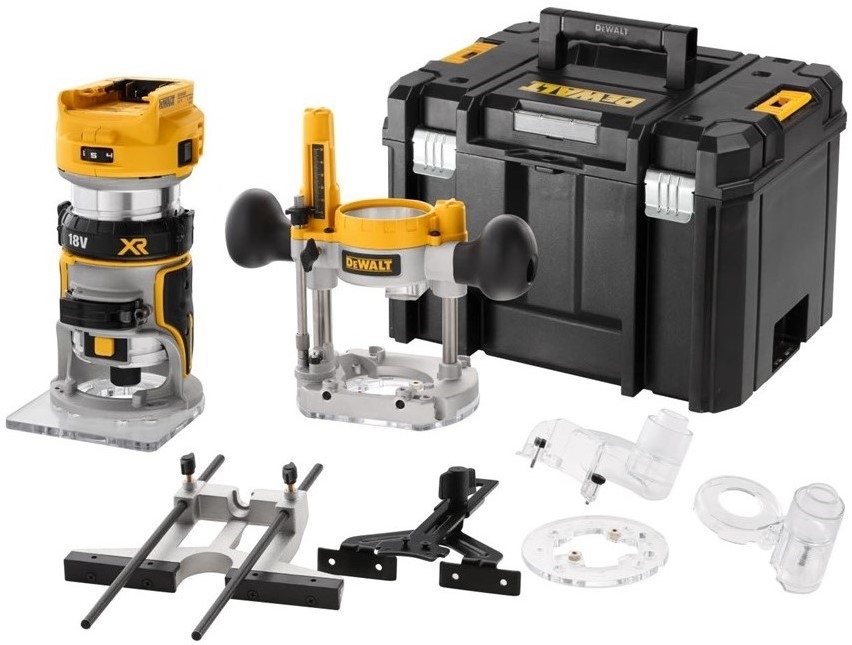 DeWALT DCW604NT-XJ Cordless router/edge router 18V excl. batteries and charger
