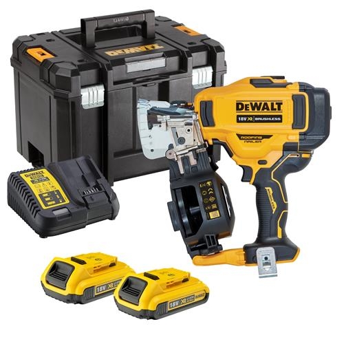 DeWALT DCN45RND2-QW Roofing Nailer 18V 2.0Ah LI-Ion Battery Pack