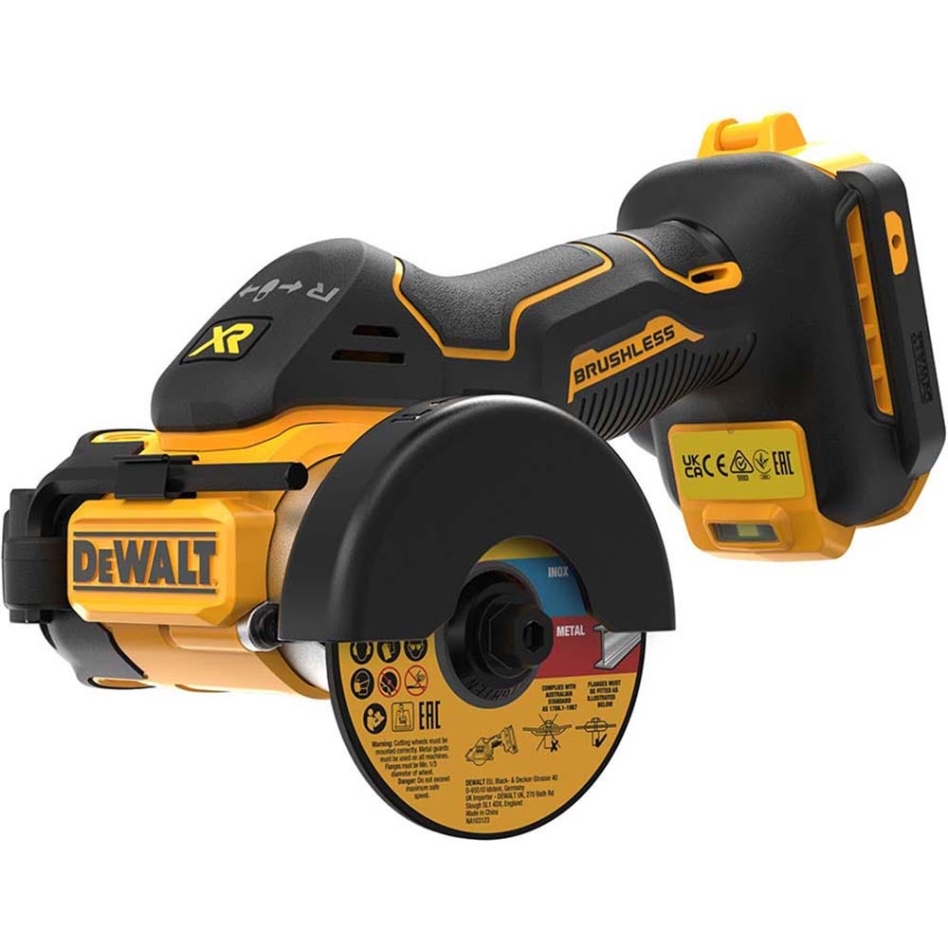 DeWALT DCS438N-XJ Accu Grinder 76mm 18V excl. batteries and charger