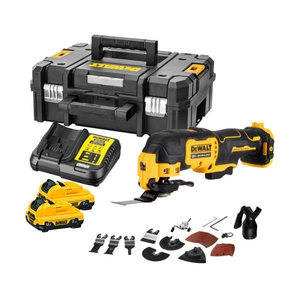 DeWALT DCS353D2-QW Accu Multitool 12V 2.0Ah li-Ion in TSTAK case