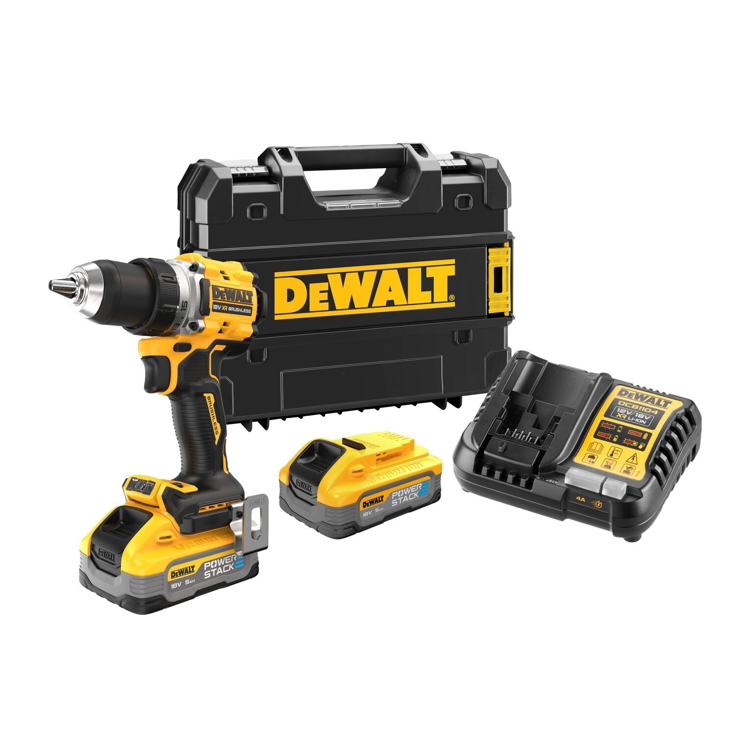 DeWALT DCD800H2T-QW Cordless Drill XR 18V 5.0Ah PowerStack Li-Ion