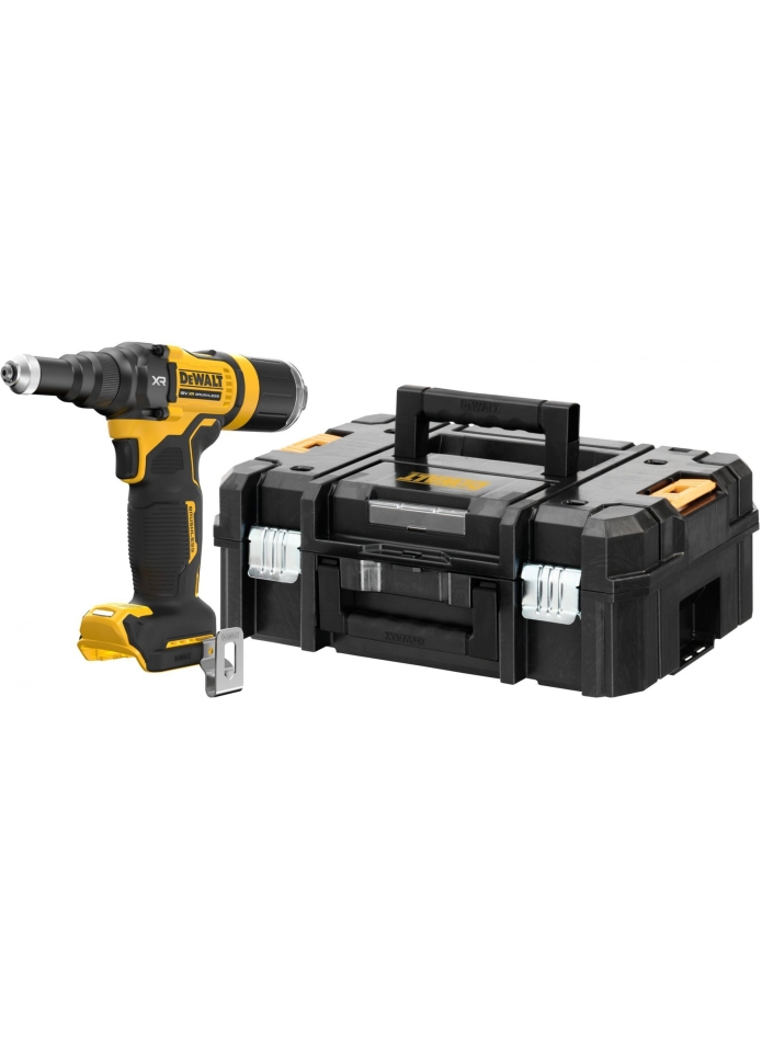 DeWALT DCF403NT-XJ Blind riveter XR 4,8mm 18V excl. batteries and charger in TSTAK case