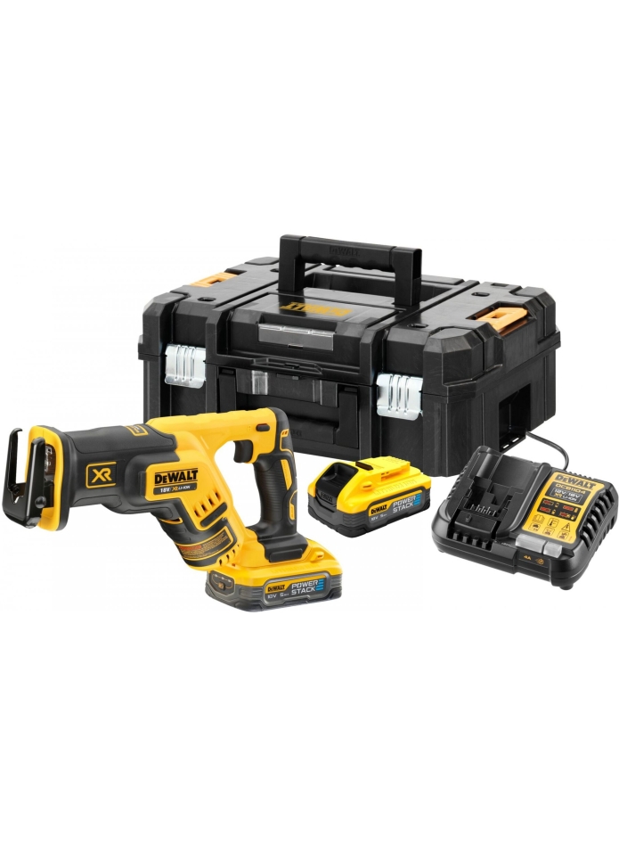 DeWALT DCS367H2T-QW  Recipro saw XR 18 Volt Powerstack 5.0 AH Li-ion