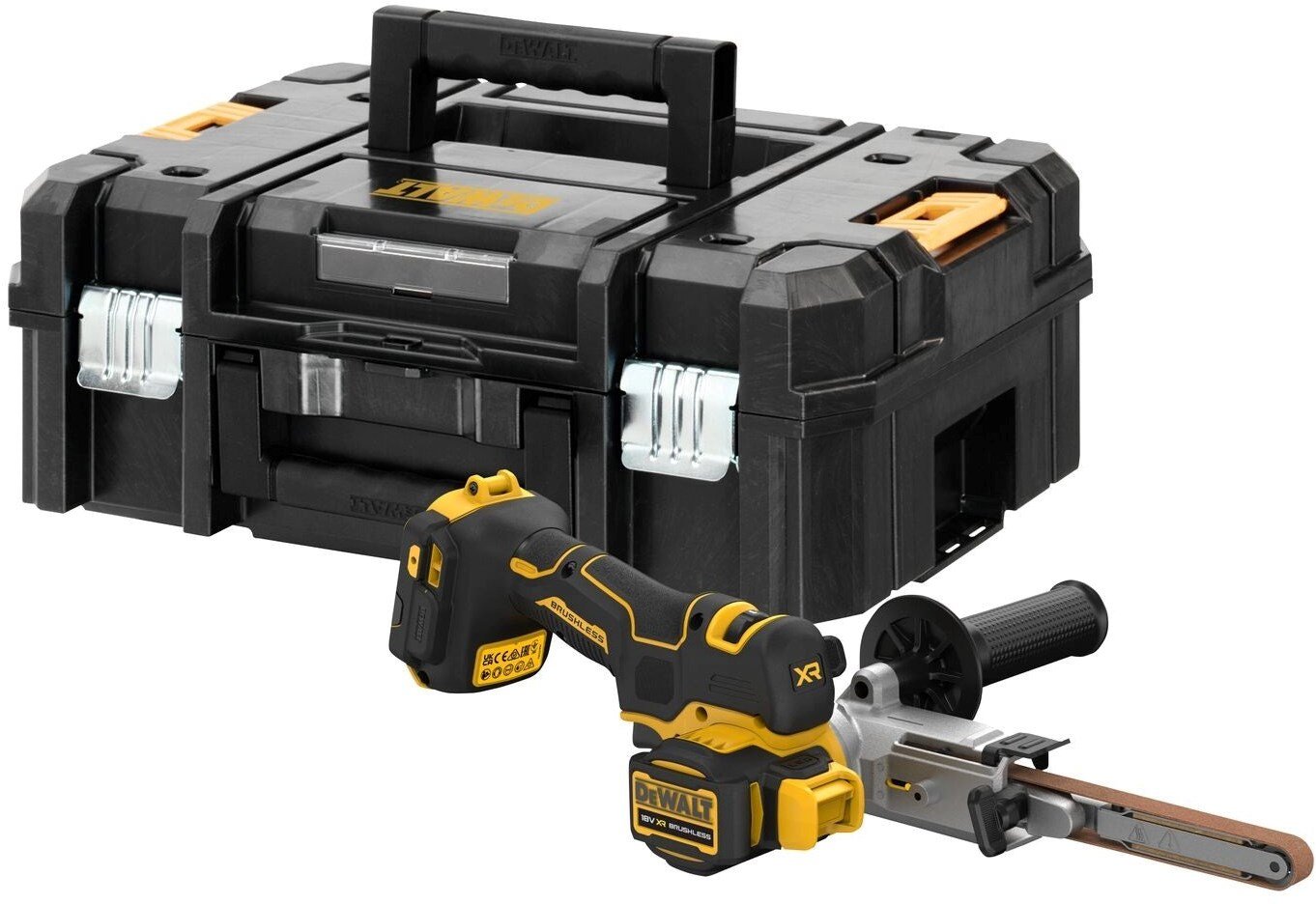 DeWALT DCM200NT-XJ Cordless Band Filing Machine 18V excl. batteries and charger in TSTAK case