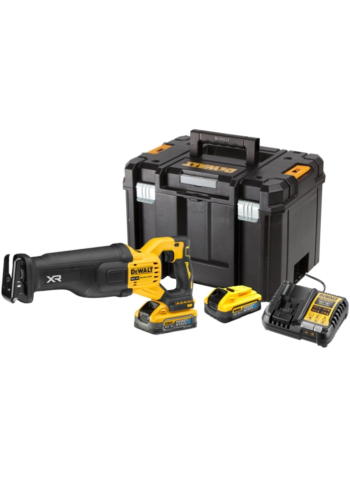 DeWALT DCS386H2T-QW XR FlexVolt Advantage Recipro saw 18V 5.0Ah Powerstack in TSTAK