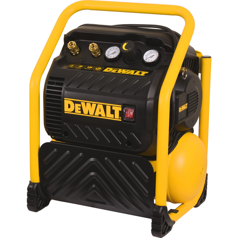 DeWalt DPC10QTC-QS Compressor Oil-free 10 liter + 10m Hose