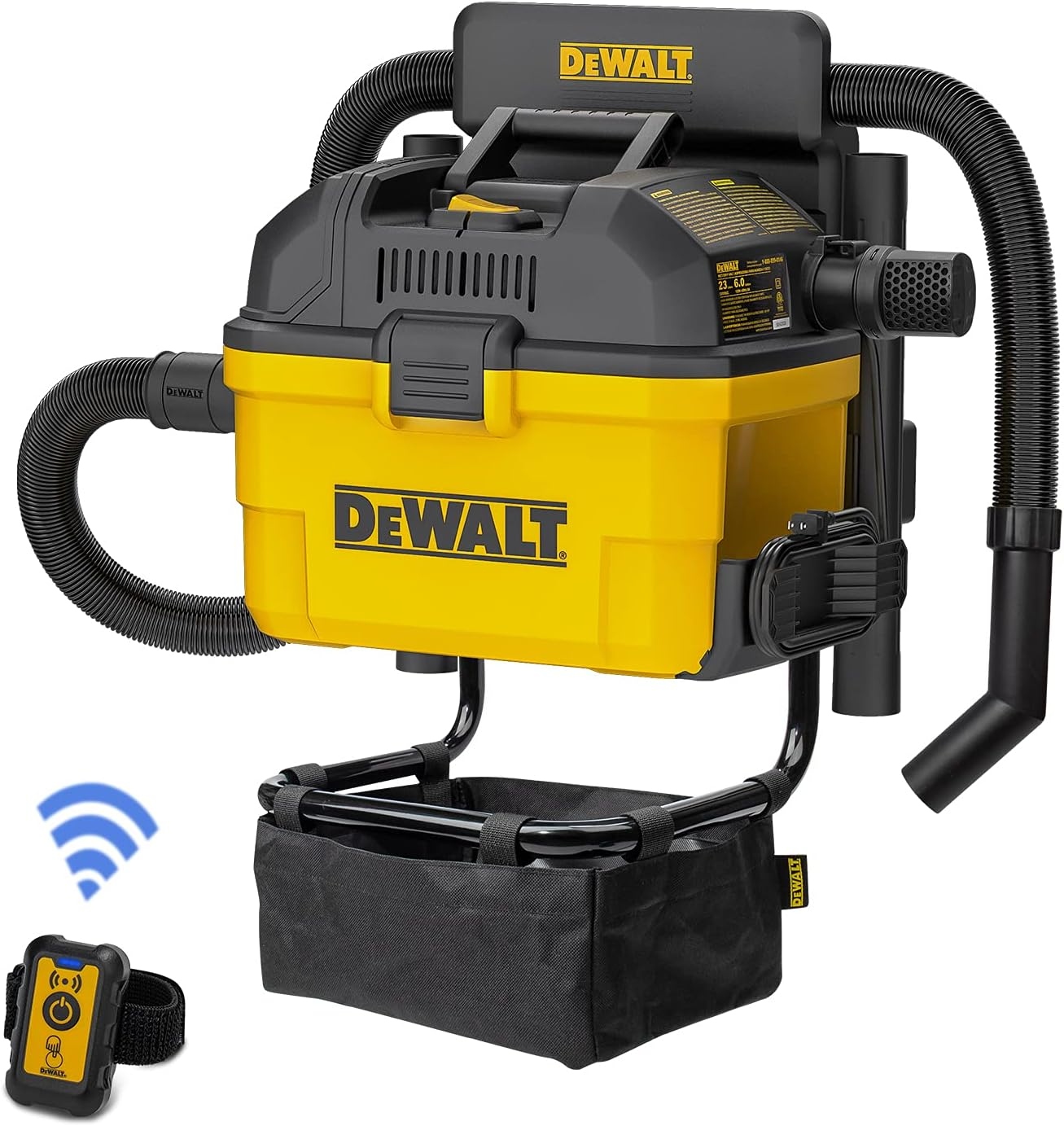 DeWALT DXV23G Wet/Dry vacuum cleaner - 1100W - 23L