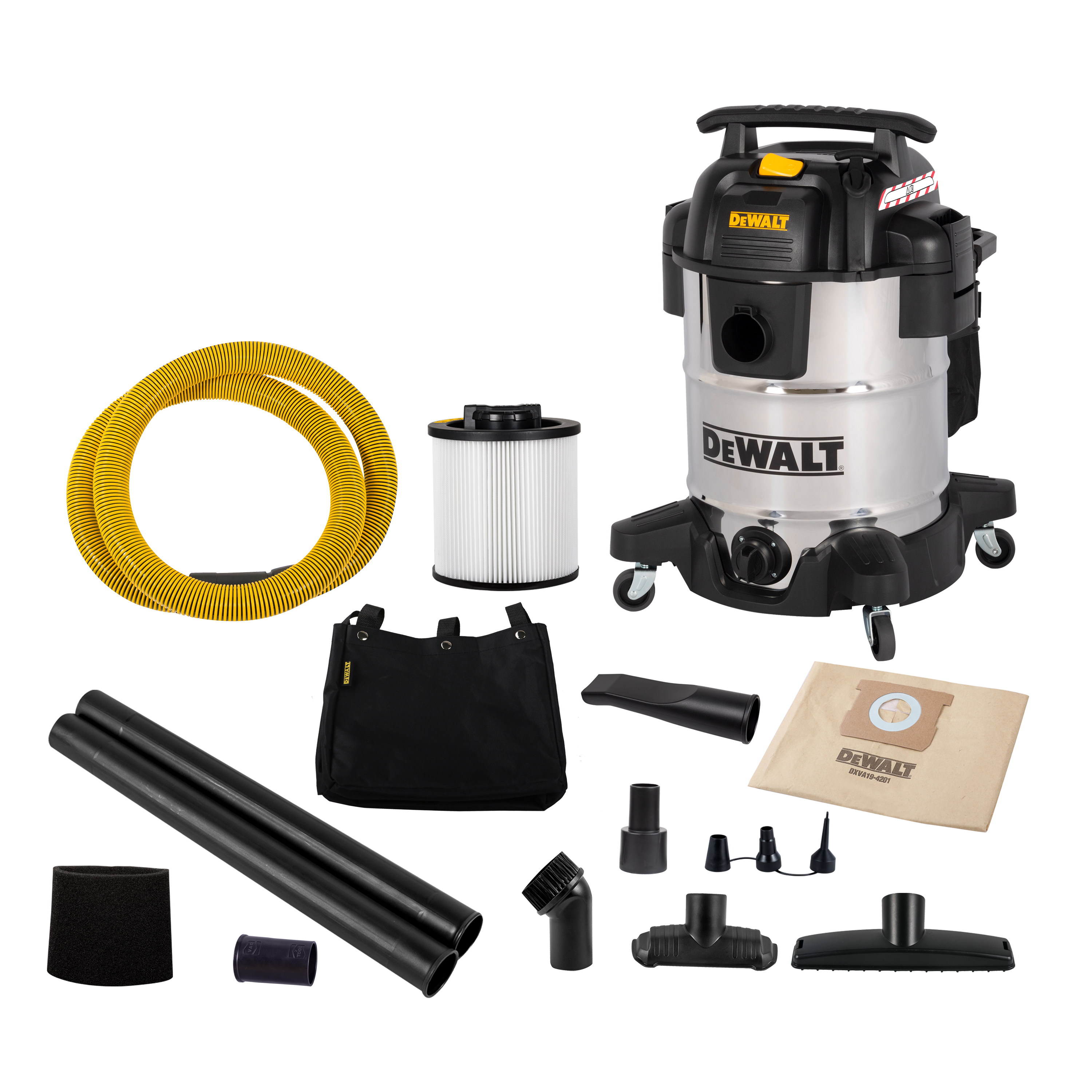 DeWALT DXV38SB Wet/Dry vacuum cleaner 1250W 38L