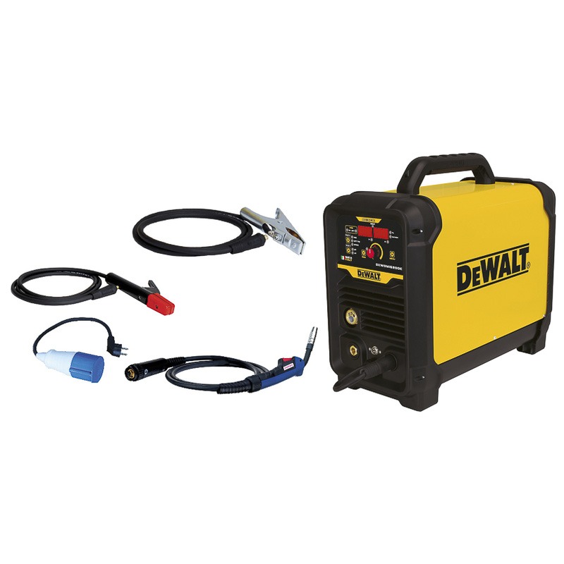 DeWalt DXWDMIG200E MIG Welding machine set 200A incl. accessories in box