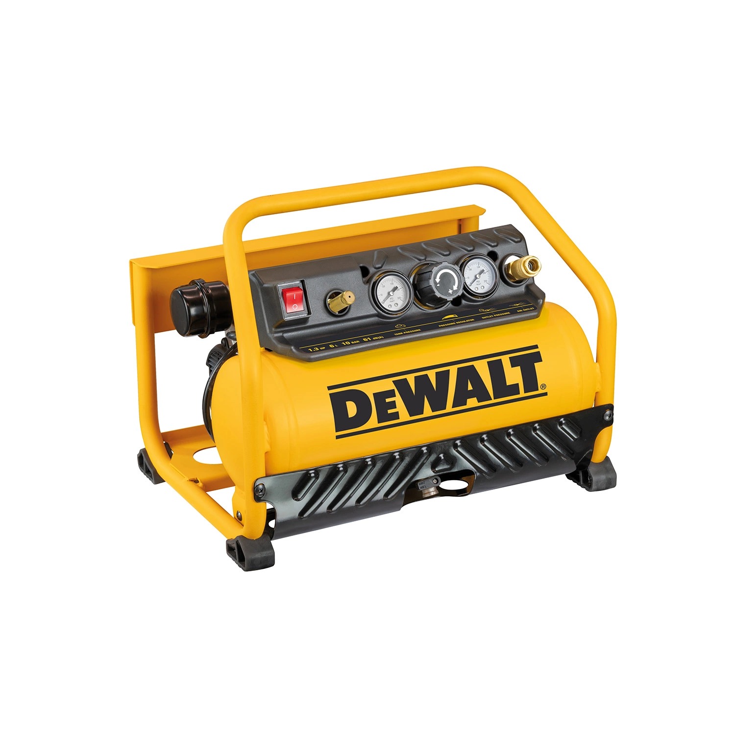 DeWalt DXCMS156RE Silent Compressor oil-free 10 Bar 6L