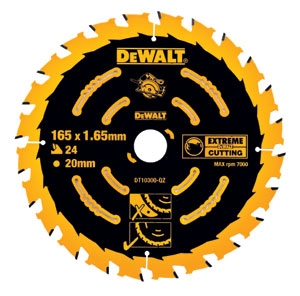 DeWalt Accessories DT10301-QZ Circular saw blade 165 x 20 mm 40T ATB 5°