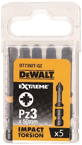 DeWalt Accessories DT7392T-QZ IMPACT Torsion 50mm Pz3