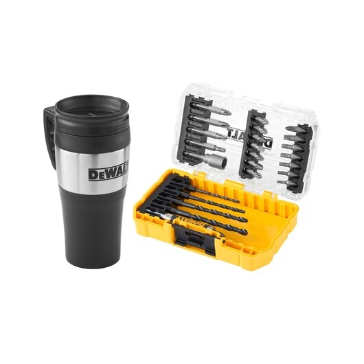 DeWalt Accessories DT70707-QZ Drill Drive Set & Drinking Mug (25 pc)