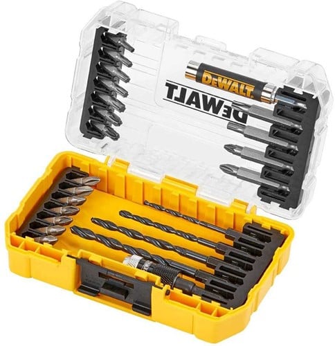 DeWalt Accessories DT70708-QZ 25-piece drill and screw bit set with TOUCH CASE