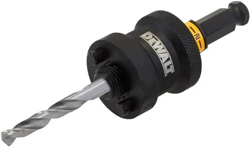 DeWALT Accessories DT20625-QZ QC Arbor 2L 1/2 32-210mm with multi-material centering drill bit
