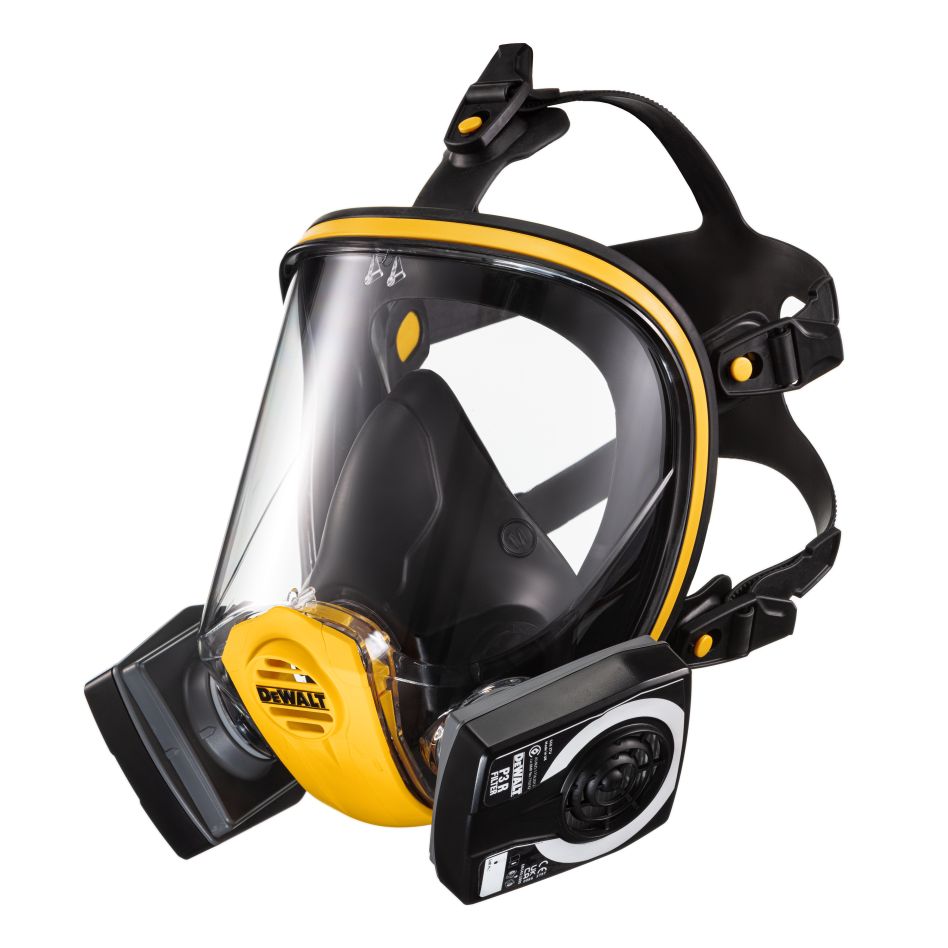 DEWALT Accessories DXIR1FFMMP3 Lightweight reusable full face mask with P3 filters - Size M
