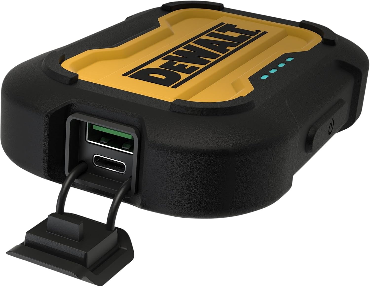 DeWALT Accessories 215 1643 DWG Powerbank 10Ah incl. 2 charging ports and type C after USB cable