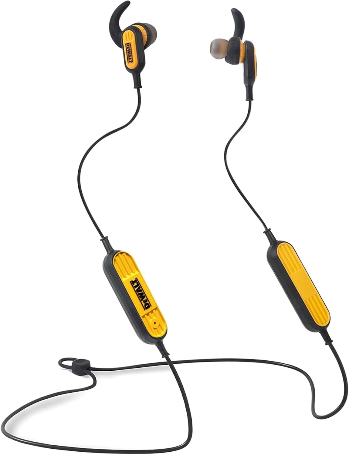 DeWalt Accessories 190 9935 DWG Jobsite Waterproof Bluetooth Earbuds incl. built-in microphone