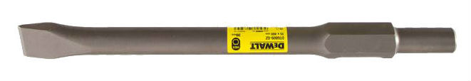 DeWALT Accessories DT6809-QZ 36 mm XLR HEX Flat Chisel 520 mm