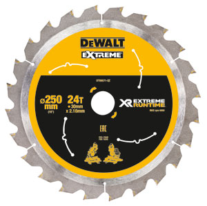 DeWalt Accessories DT99571-QZ XR Circular saw blade, 250 x 30 x 24T, CSB