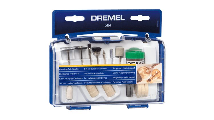 Dremel 26150684JA 20-Piece Set for Cleaning / Polishing (684)