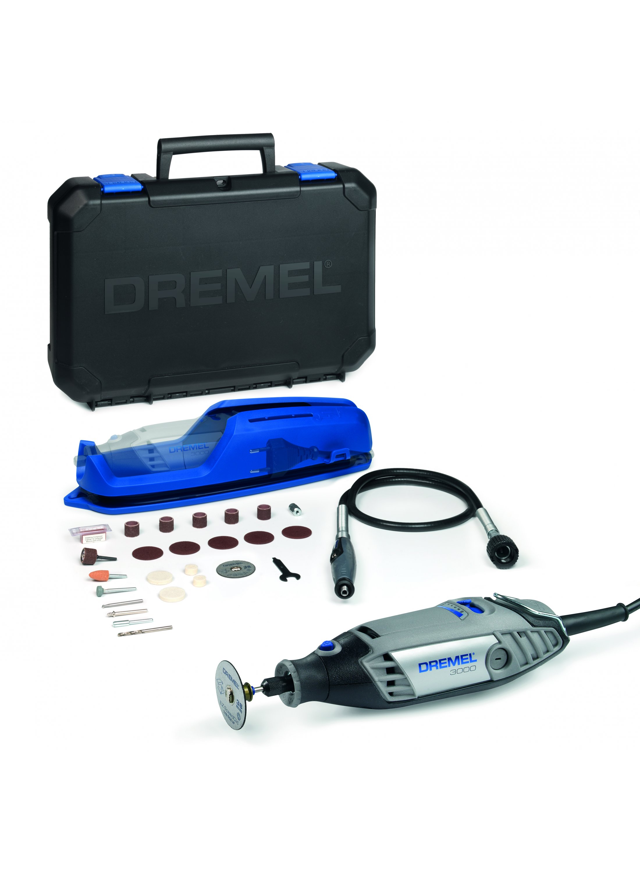 Dremel F0133000JP 3000JP Multitool 25-piece accessory set