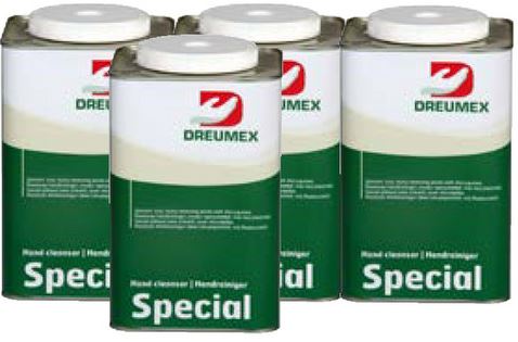 Dreumex SPECIAL4packblik 4-PACK - Hand Cleaner Special Can 4 x 4.2 liters
