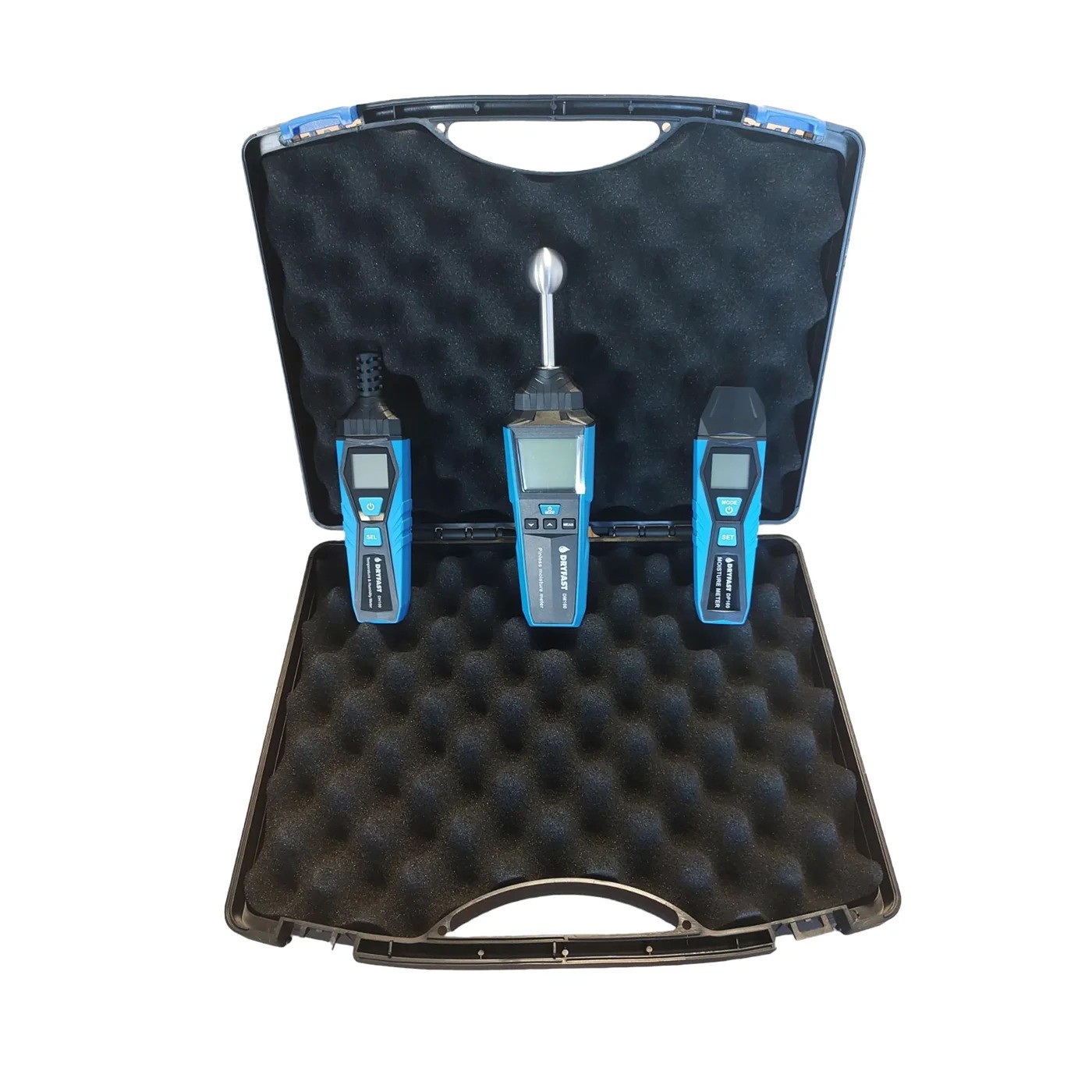 Dryfast D-SET Measuring case D Series - DM100 moisture meter + DH100 thermohygrometer + DP100 prick meter