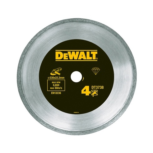 DeWALT Accessories DT3736-XJ Diamond saw blade 125 x 22.2mm dry sintered for tiles