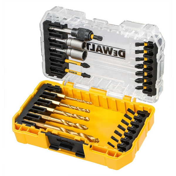 DeWalt Accessories DT70735T-QZ DT70735 Drill bit set 25-piece FlexTorq in Tough Case
