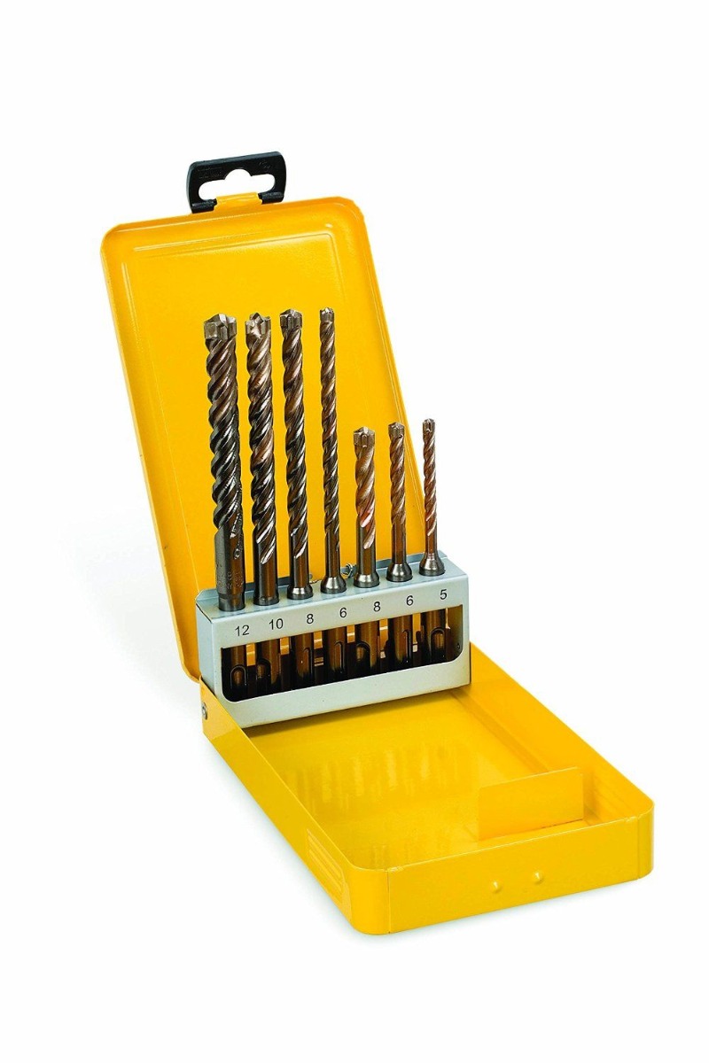 DeWalt Accessories DT8976-QZ SDS-Plus Drill Set 7-Piece XLR in Cassette
