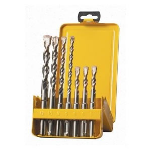 DeWalt Accessories DT9701-QZ SDS Plus Drill Set 7-Piece Extreme 2 in Cassette