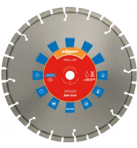 Norton Clipper 70184612271 ZDH Duo Diamond saw blade 350 x 20 mm