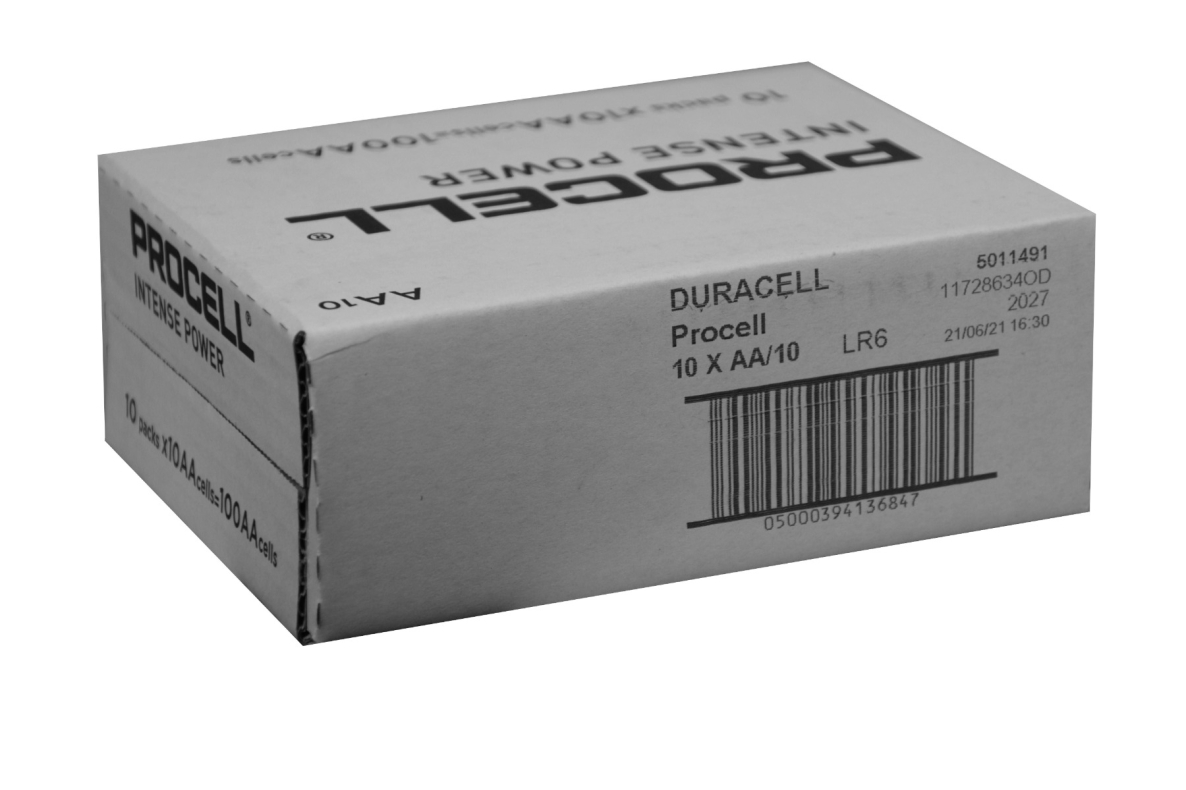 Duracell BDPILR14-BULK Procell BDPILR14 Intense Alkaline Battery 1.5V LR14 C 204 pieces