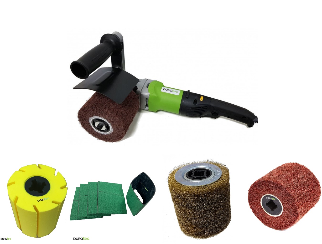 DuroTec DUR-51011 WT100/800DE Structure Brushing Machine Metal Set