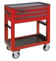 Beta 050006333 Service trolley with 3 drawers and 189-piece assortment of tools Red