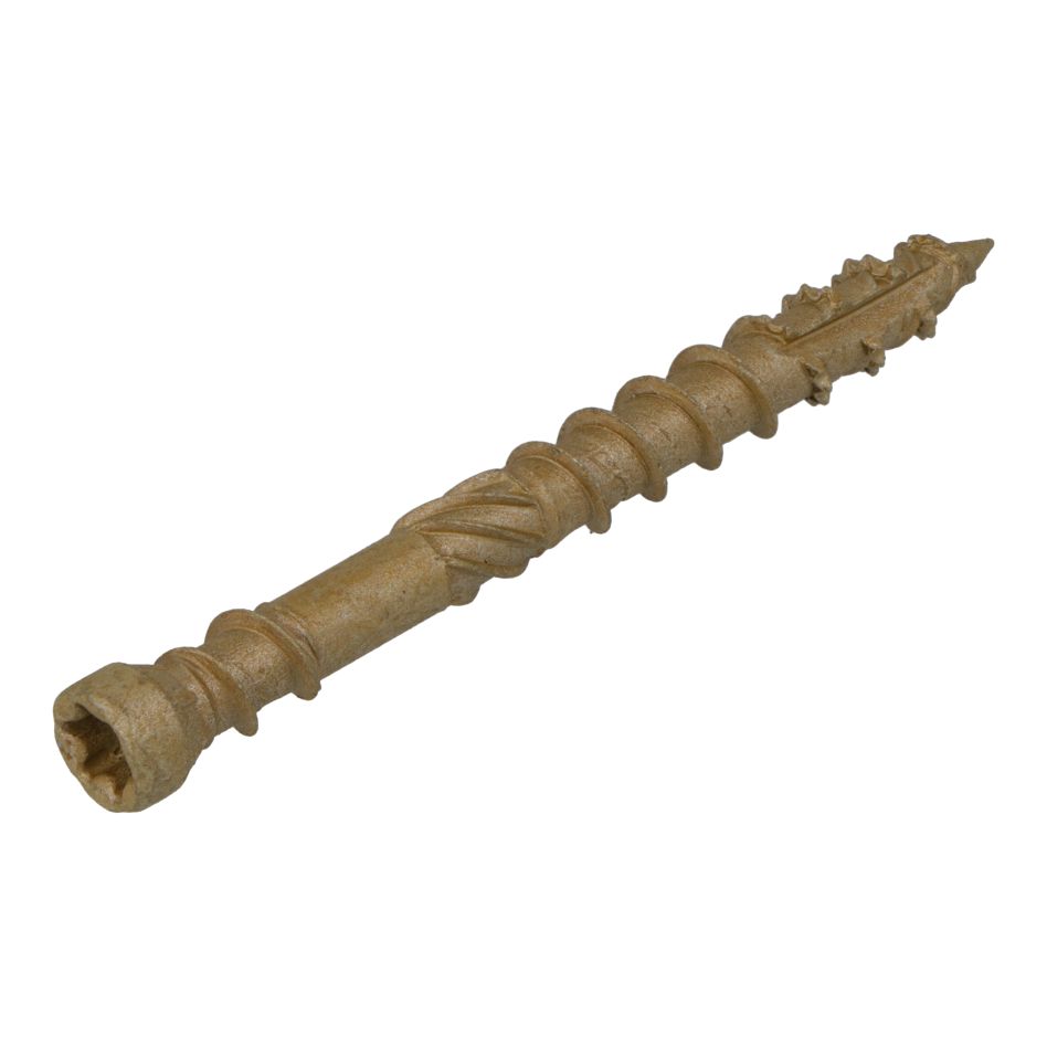 Dynaplus 0283.08.62401 Decking screw XTREME AR-Bronze PK-60° +Cutting Point TX-40 8.0 x 80/42 mm - 50 pieces