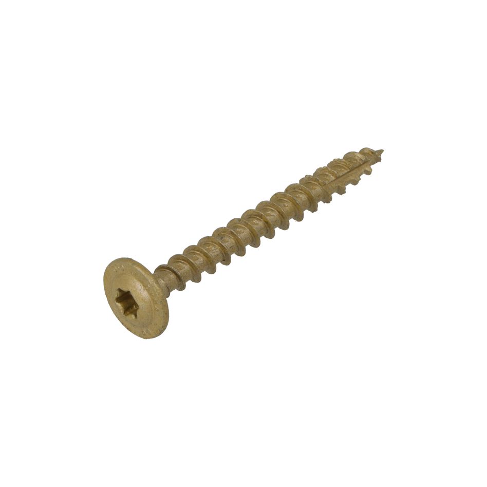 Dynaplus 0286.08.62001 Wood construction screw AR-Bronze TK +Cutting point TX-40 8.0 x 60 mm - 100 pieces