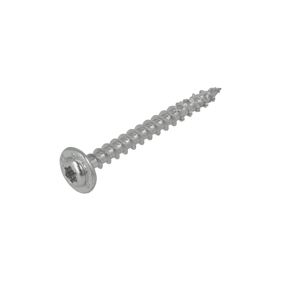 Dynaplus 0286.01.49901 Wood construction screw VZ TK +Cutting point TX-30 6.0 x 50 mm - 100 pieces