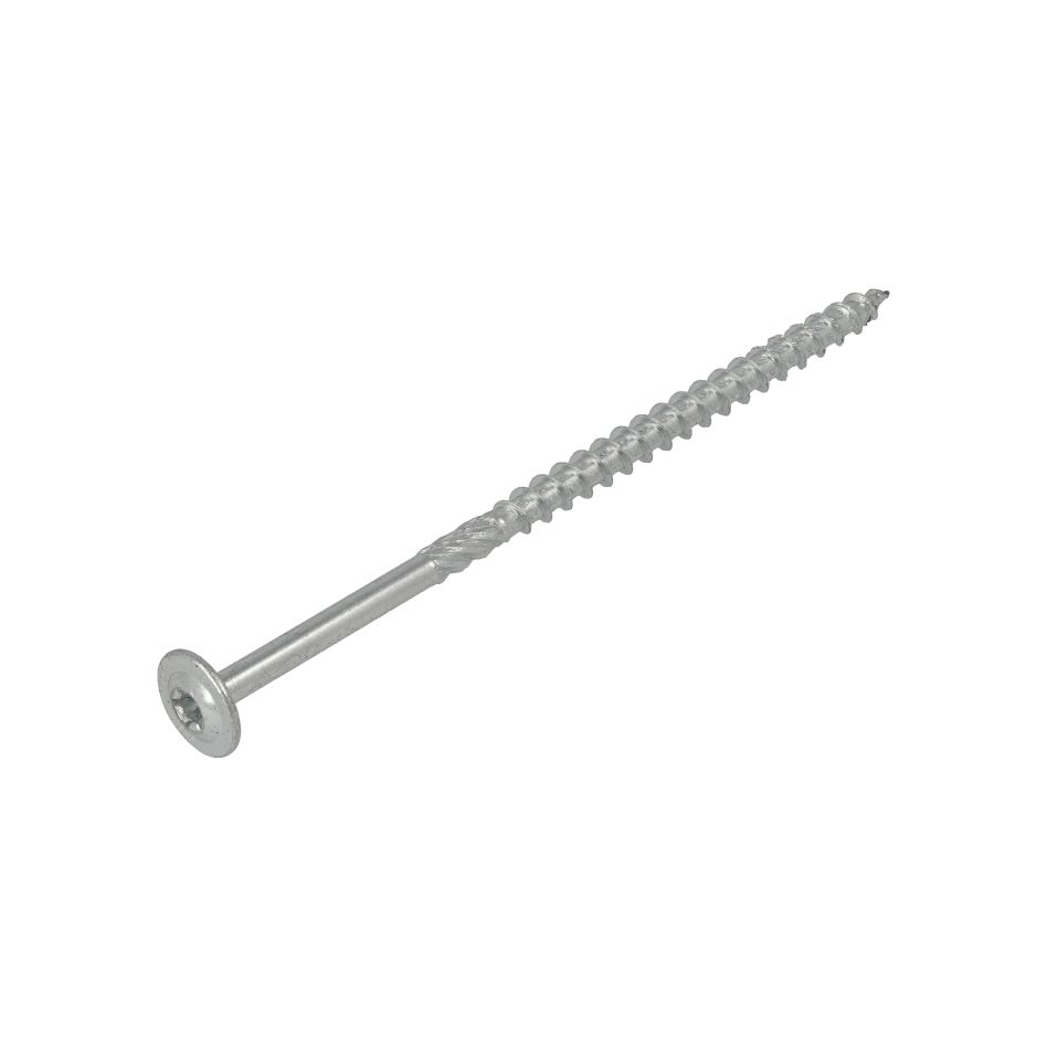 Dynaplus 0286.01.51301 Wood construction screw VZ TK +Cutting point TX-30 6.0 x 180/80 mm - 50 pieces