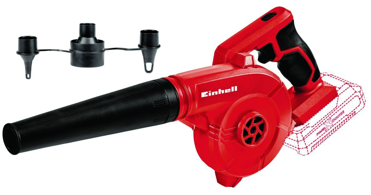 Einhell 3408001 TE-CB 18/180 Li-Solo Cordless Blower 18 Volt excl. batteries and charger