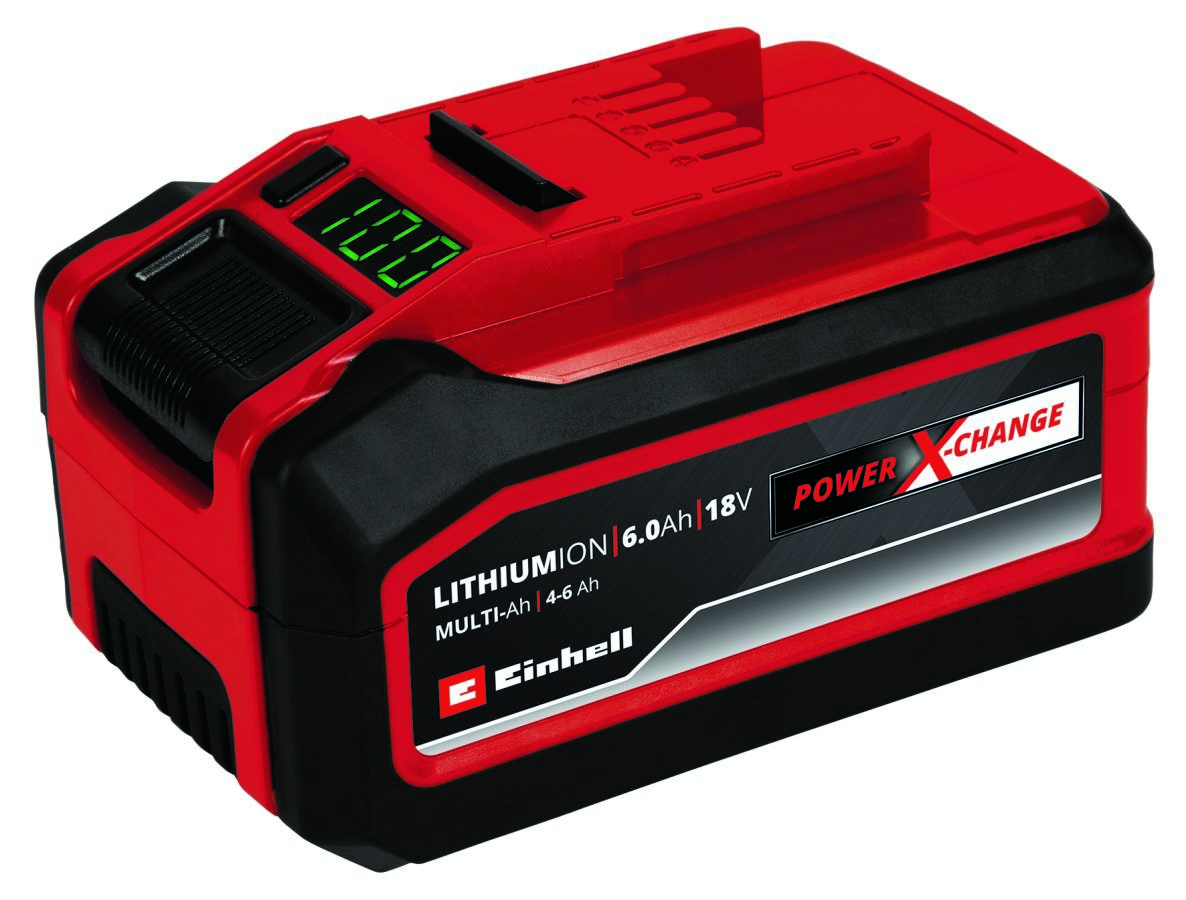 Einhell 4511502 18V 4-6Ah Multi-Ah PXC Plus Battery 18 Volt 6.0 Ah li-ion