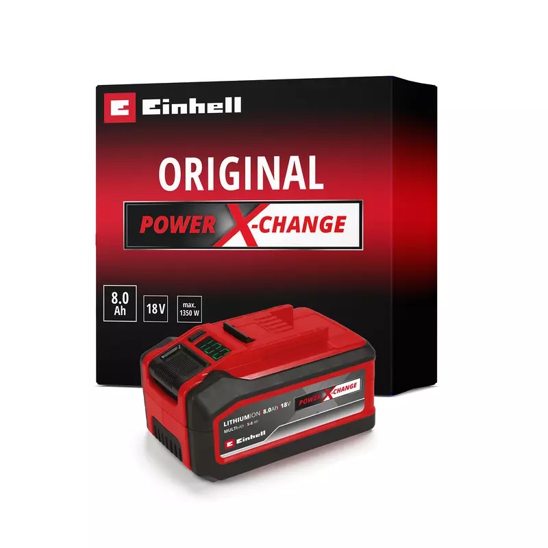 Einhell 4511600 PXC+ Battery Li-Ion 18 V 5.0-8.0 Ah